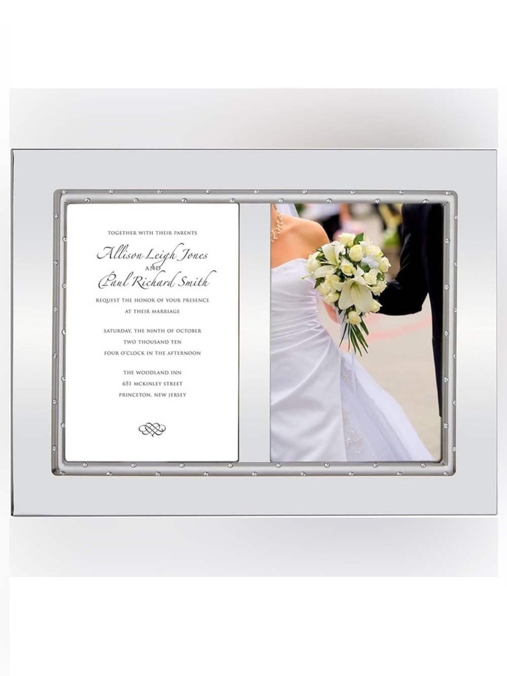 NWT Lenox Devotion Double Invitation Frame